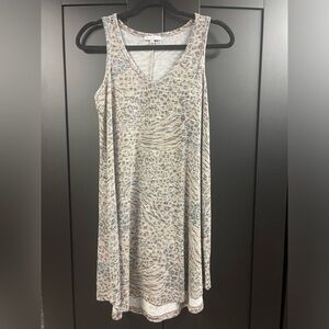Z Supply Animal Print Tank Dress NWT
